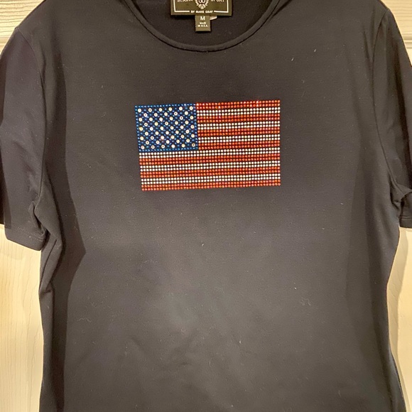 St John Sport USA Flag Jacket /T Shirt - Picture 4 of 5